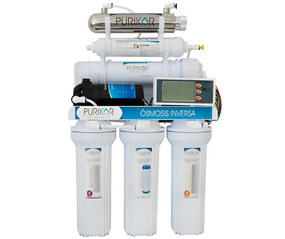 Sistema de purificación de agua de osmosis inversa de 6 etapas